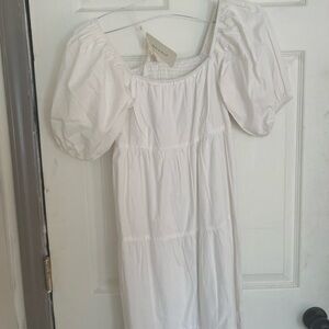 Elegant White Midi Skirt